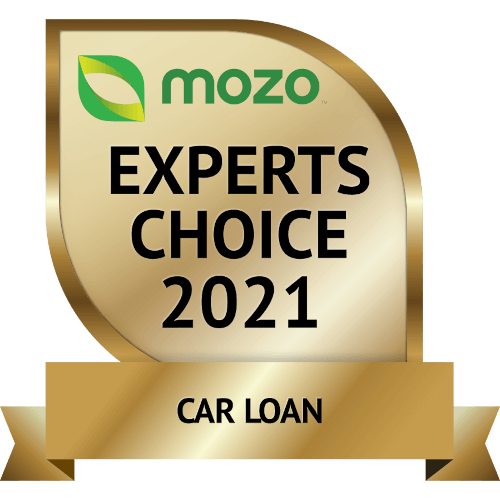 Mozo 2021 Experts Choice Award for car loans
