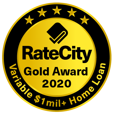 Gold Award - Variable $1mil+ Home Loan